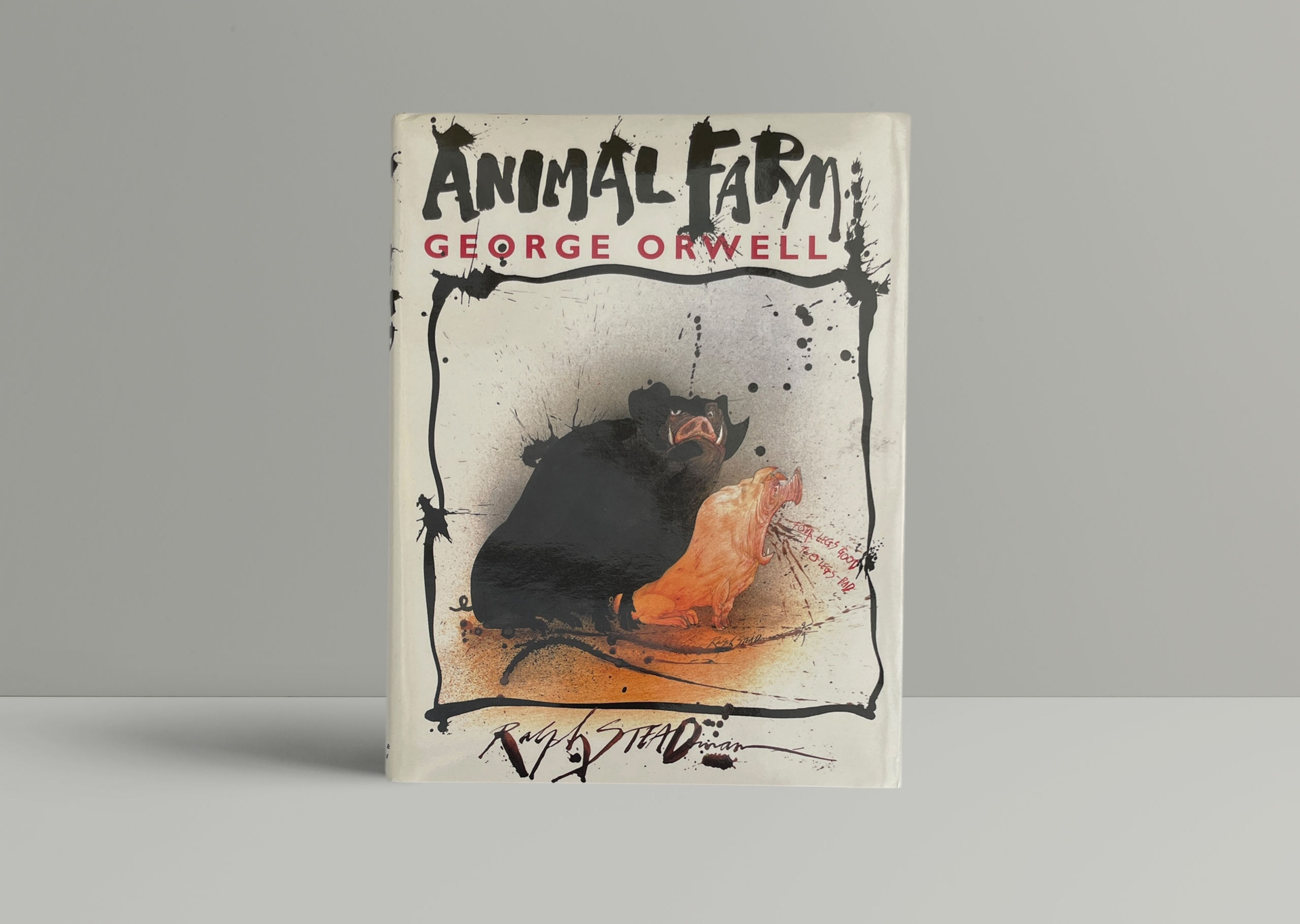 George Orwell - Animal Farm - First Illustrated Edition 1995 - SIGNED & DATED