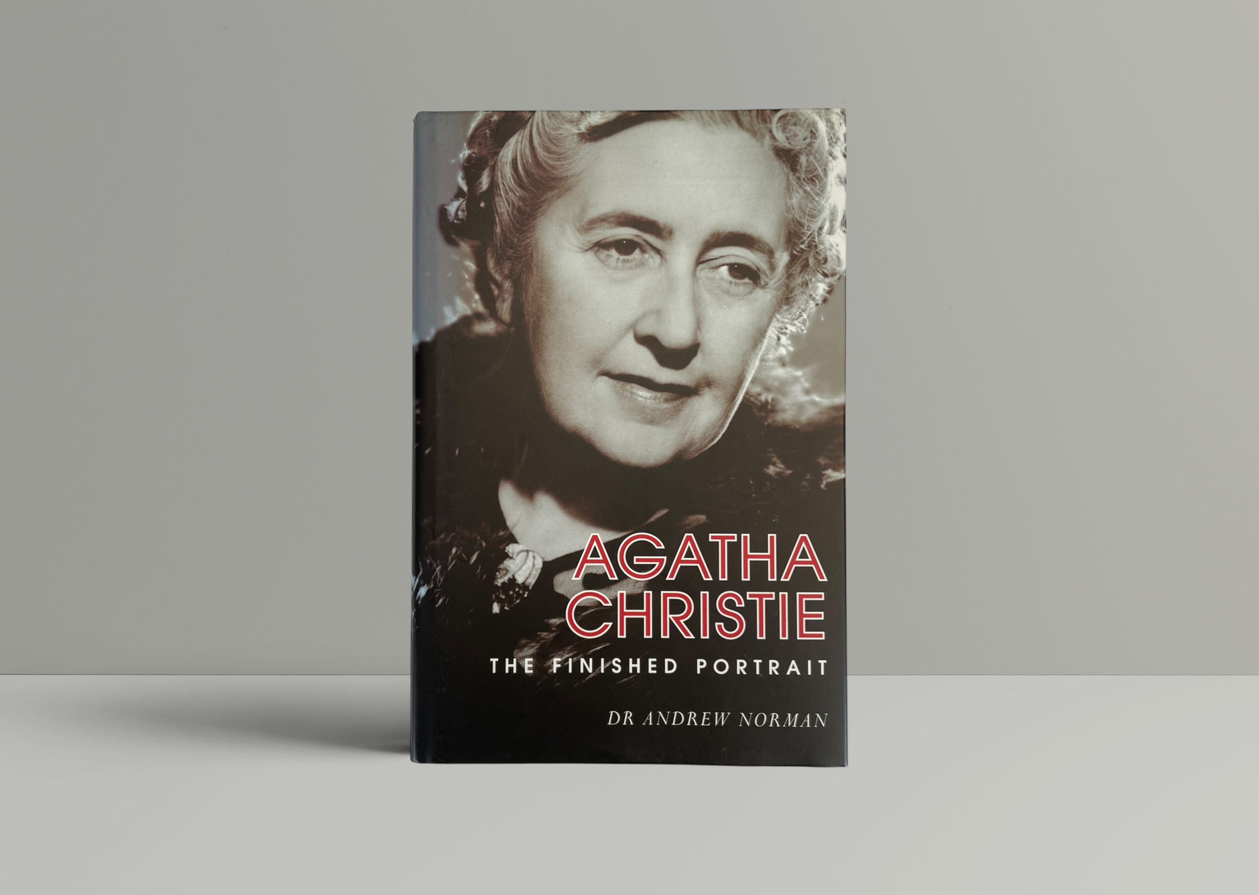 Andrew Norman - Agatha Christie - The Finished Portrait - SIGNED and INSCRIBED