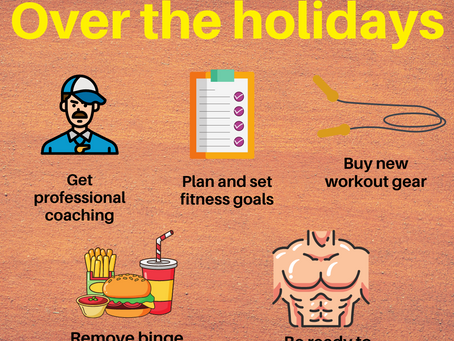 Get motivated over the holidays
