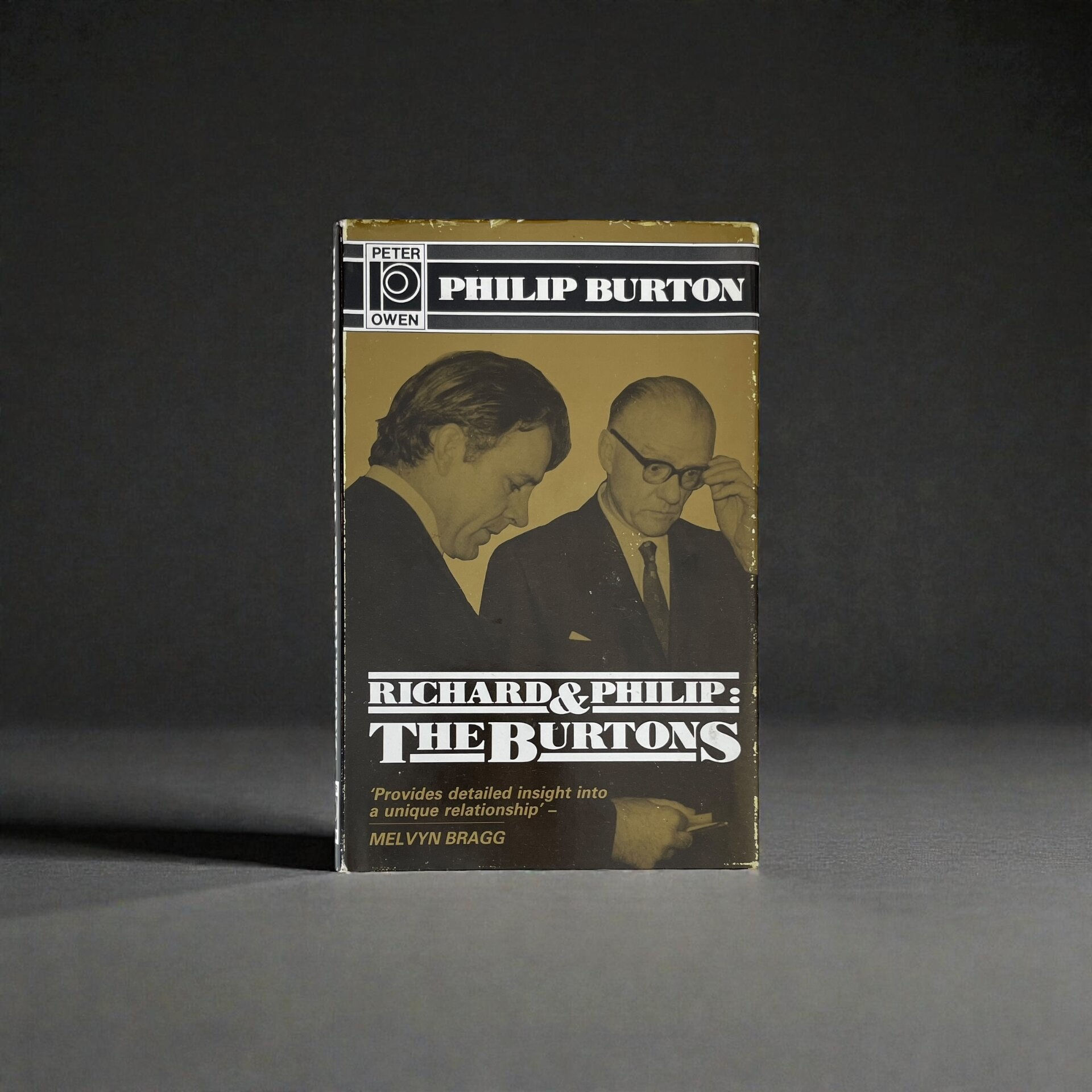 Philip Burton - Richard & Philip: The Burtons - SIGNED First Edition 1992