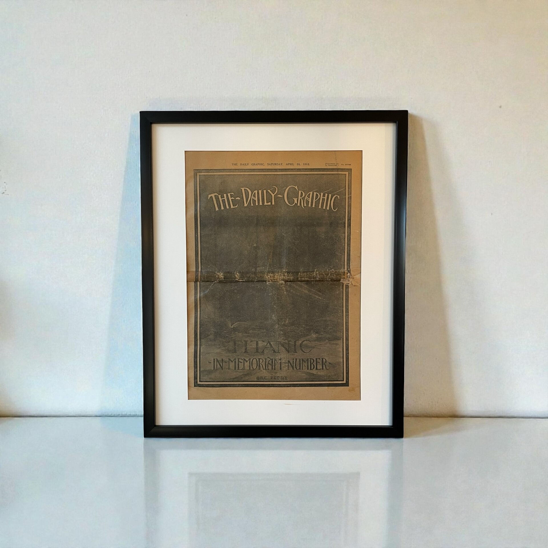 Titanic, an In Memoriam Number - Framed