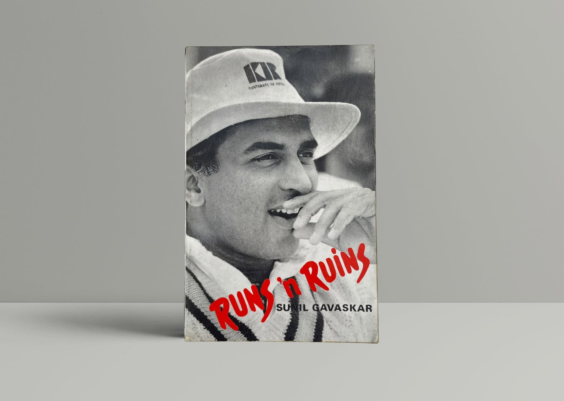 Sunil Gavaskar - Runs 'n Ruins - SIGNED First Paperback Edition 1984