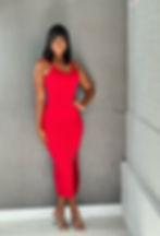 Vestido Longo Anarruga com Fenda