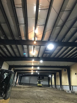 150W area light installed