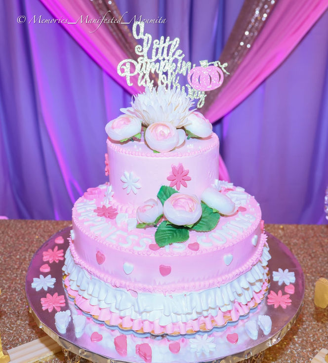 Flower Tier Cake