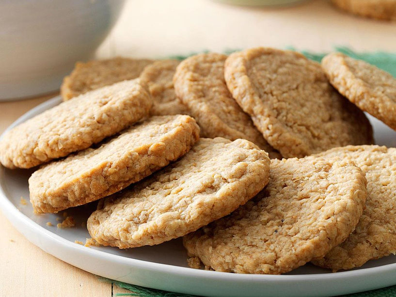 Rolled Oat Cookies