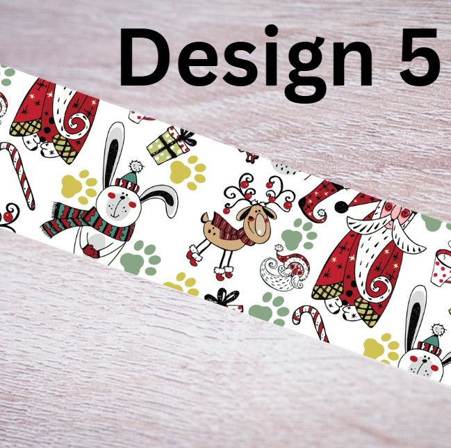 Miniatyrbild: Biothane Christmas Collar - Red