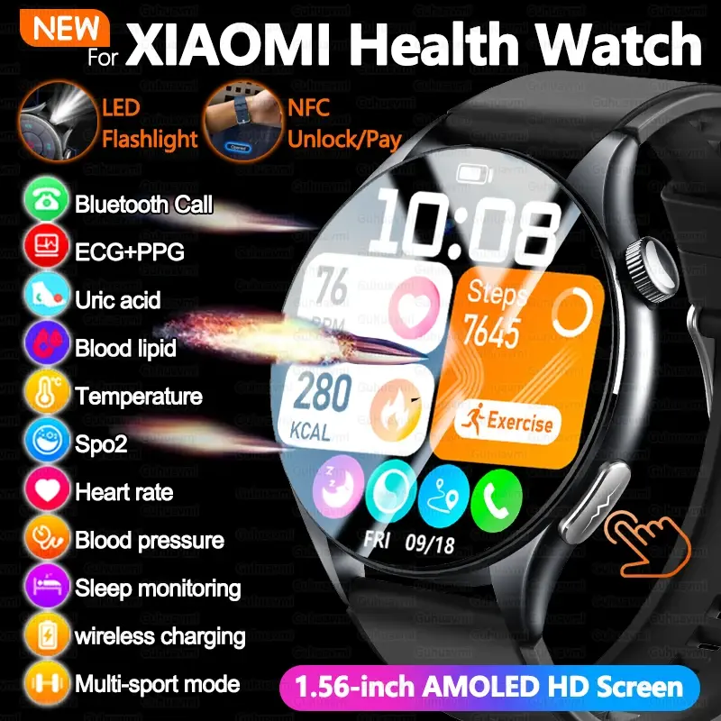 For XIAOMI 2025 New ECG+PPG Smartwatch
