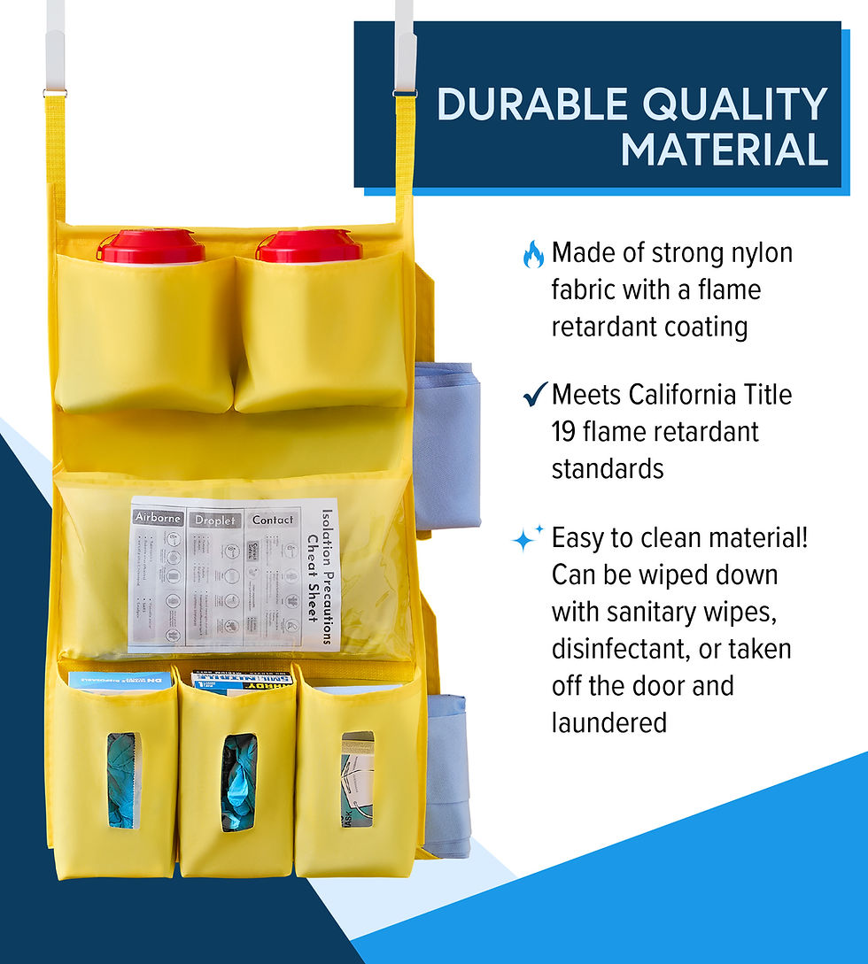 Thumbnail: Description of material used in Q9 PPE Infection Control Door Caddy