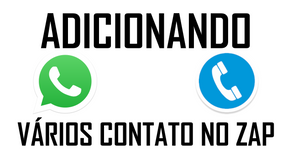 Como adicionar vários contatos atraves da sua conta do Google para seu whatsapp rápido e fácil