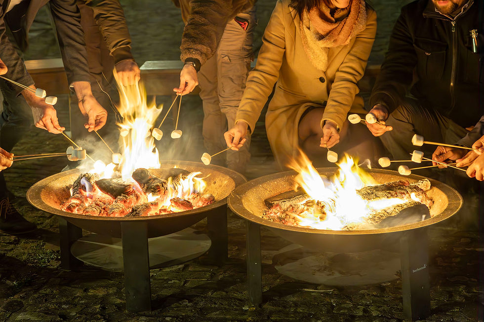 Vuurschaal marshmellow's