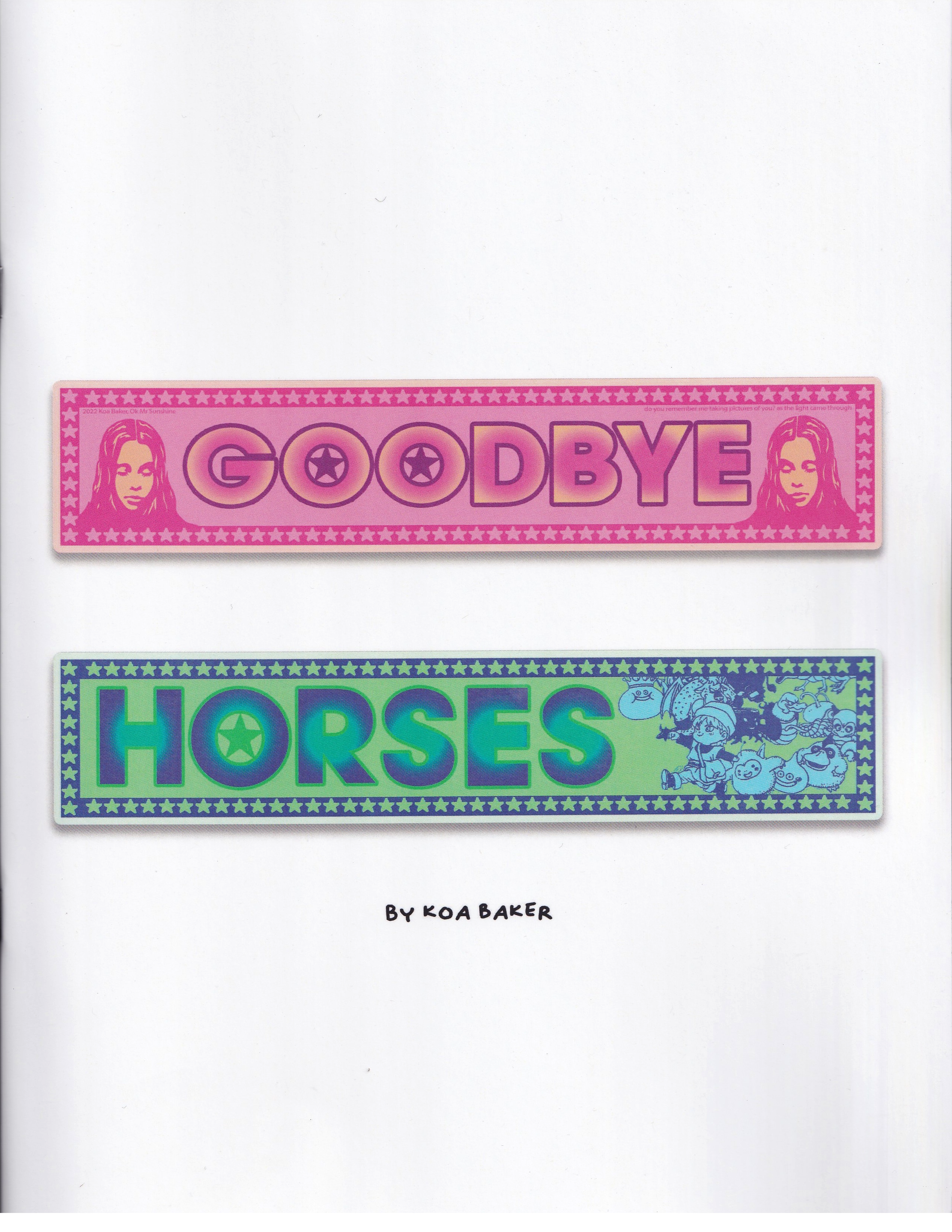"Goodbye Horses" Issue 1
