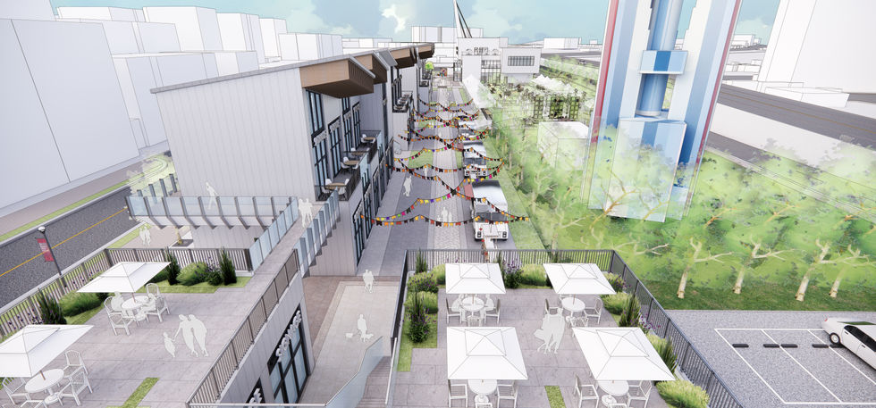 현상설계 조감도