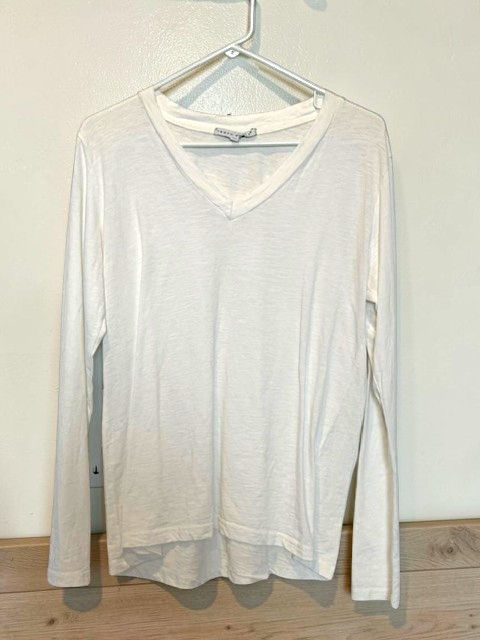Thumbnail: Tempo Paris White Long Sleeve Tee