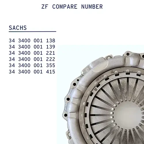 SACHS Clutch Kit for Freightliner Cascadia DT12