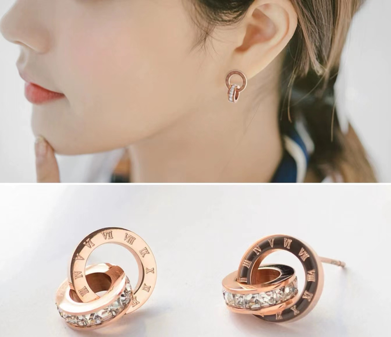 Roman Diamond Earrings