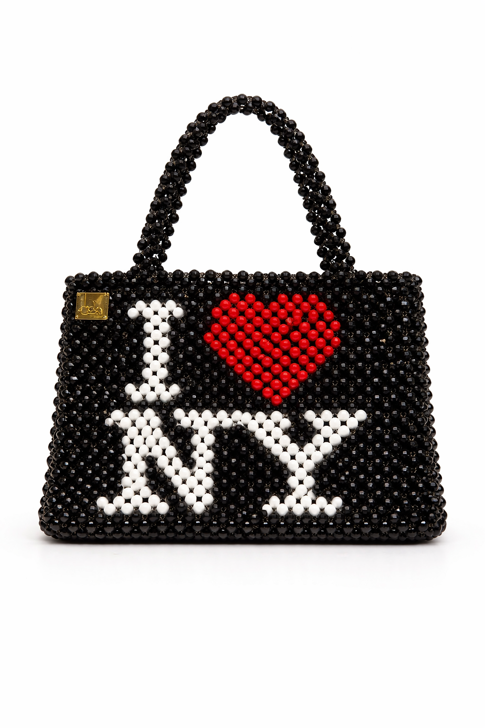 Miniature : Sac en perles I ❤️ NY • Black Edition