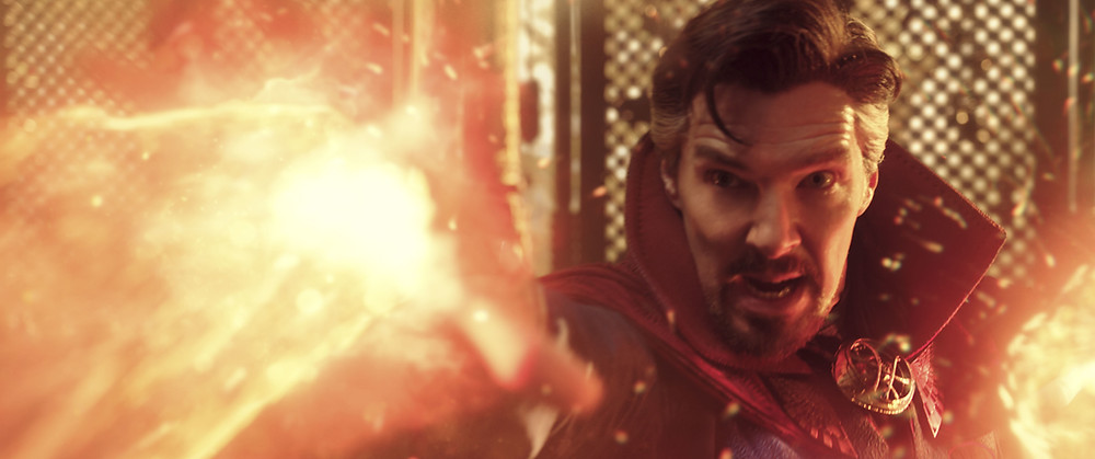 Doctor Strange performing a spell