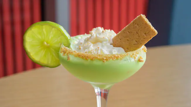 Key Lime Pie Martini from Splitsville Dining Room