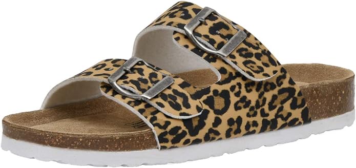 animal print sandals
