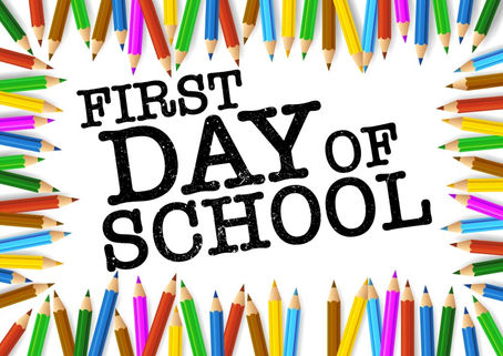 First Day of School 2025/26 School Year