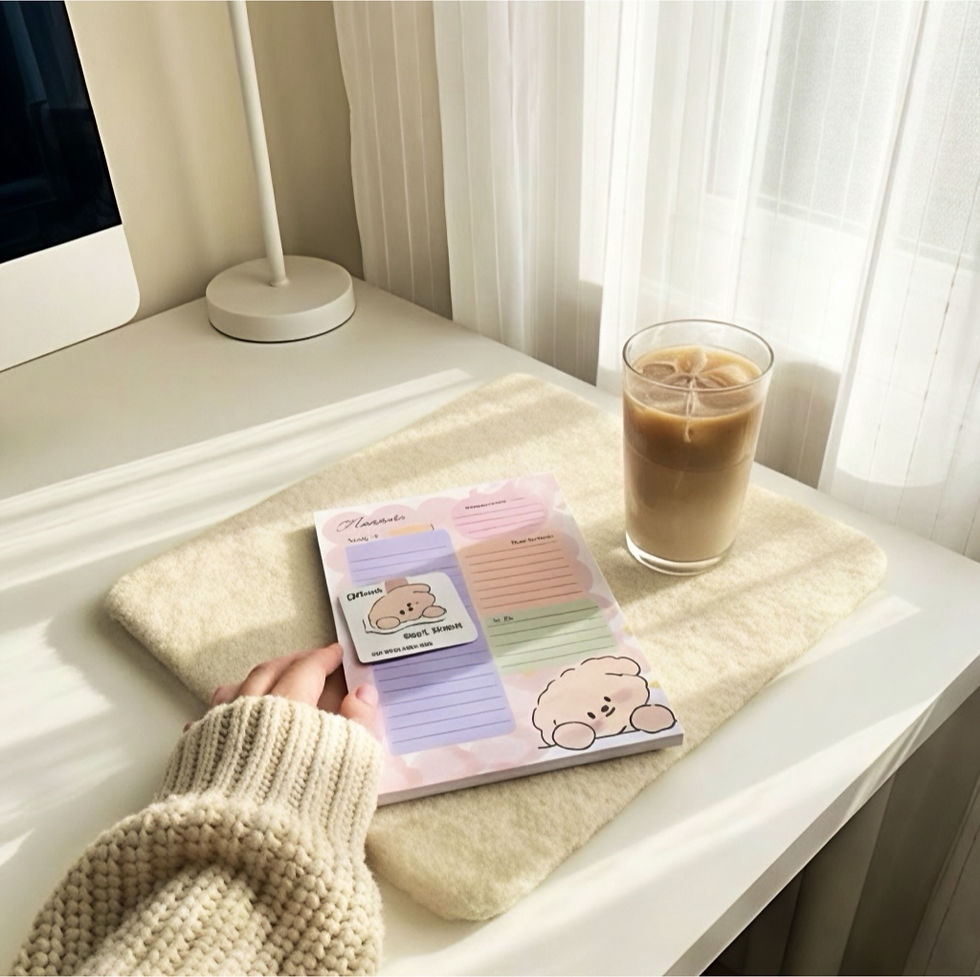 Thumbnail: Cute Puppy Kawaii Notepad Set