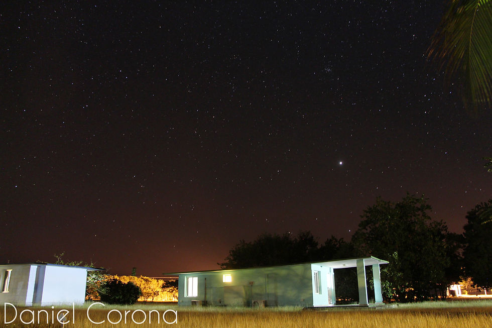 Night time in Cuba