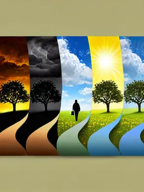 Die sieben Prozessphasen der Persönlichkeitsentwicklung nach Carl Rogers