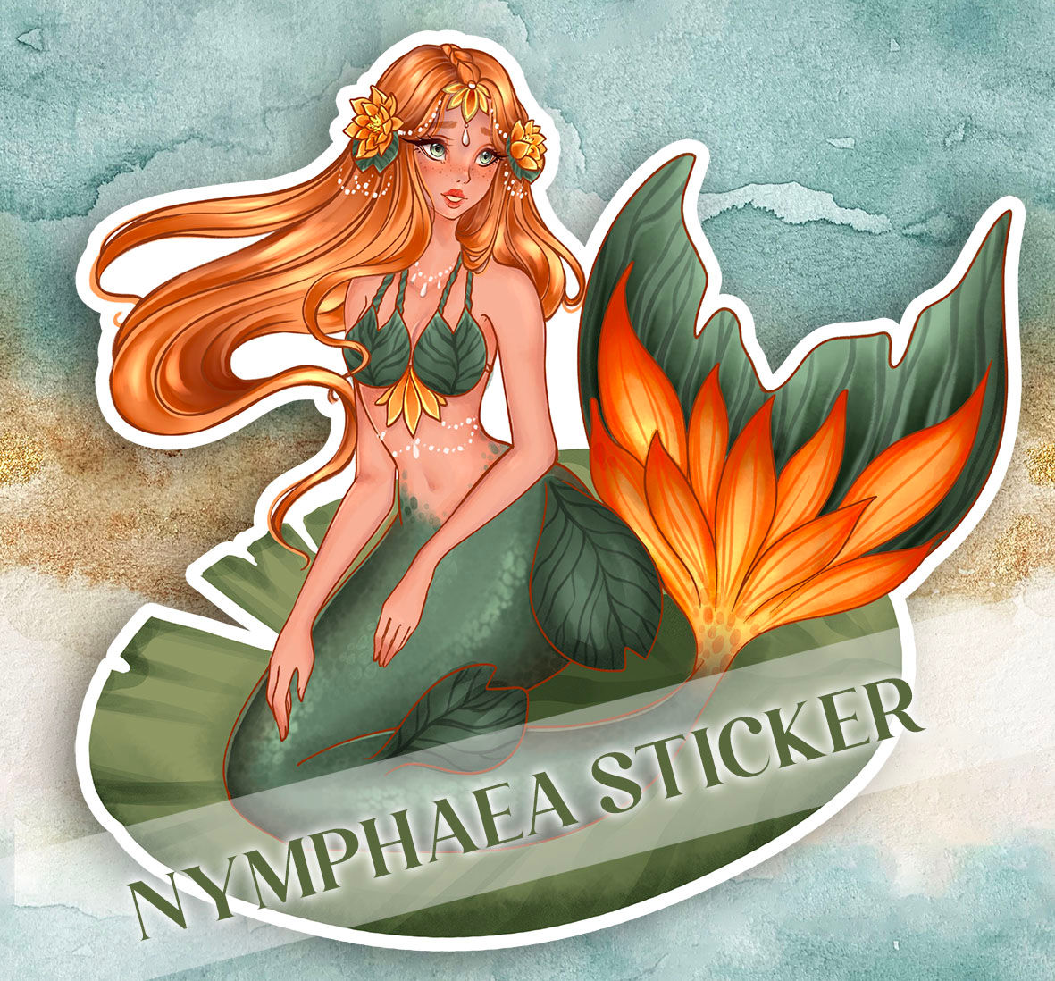 Nymhaea stickers