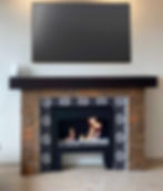 Miniatura: Chimenea Rústica Inglesa