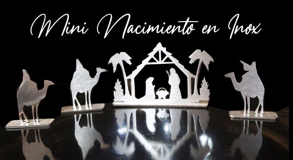 Miniatura: Mini Nacimiento en Inox
