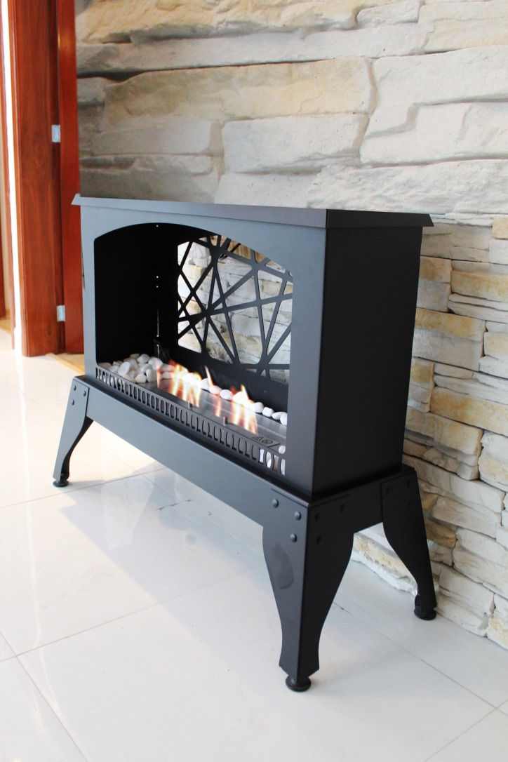 Miniatura: Chimenea Inglesa Clásica Mediana