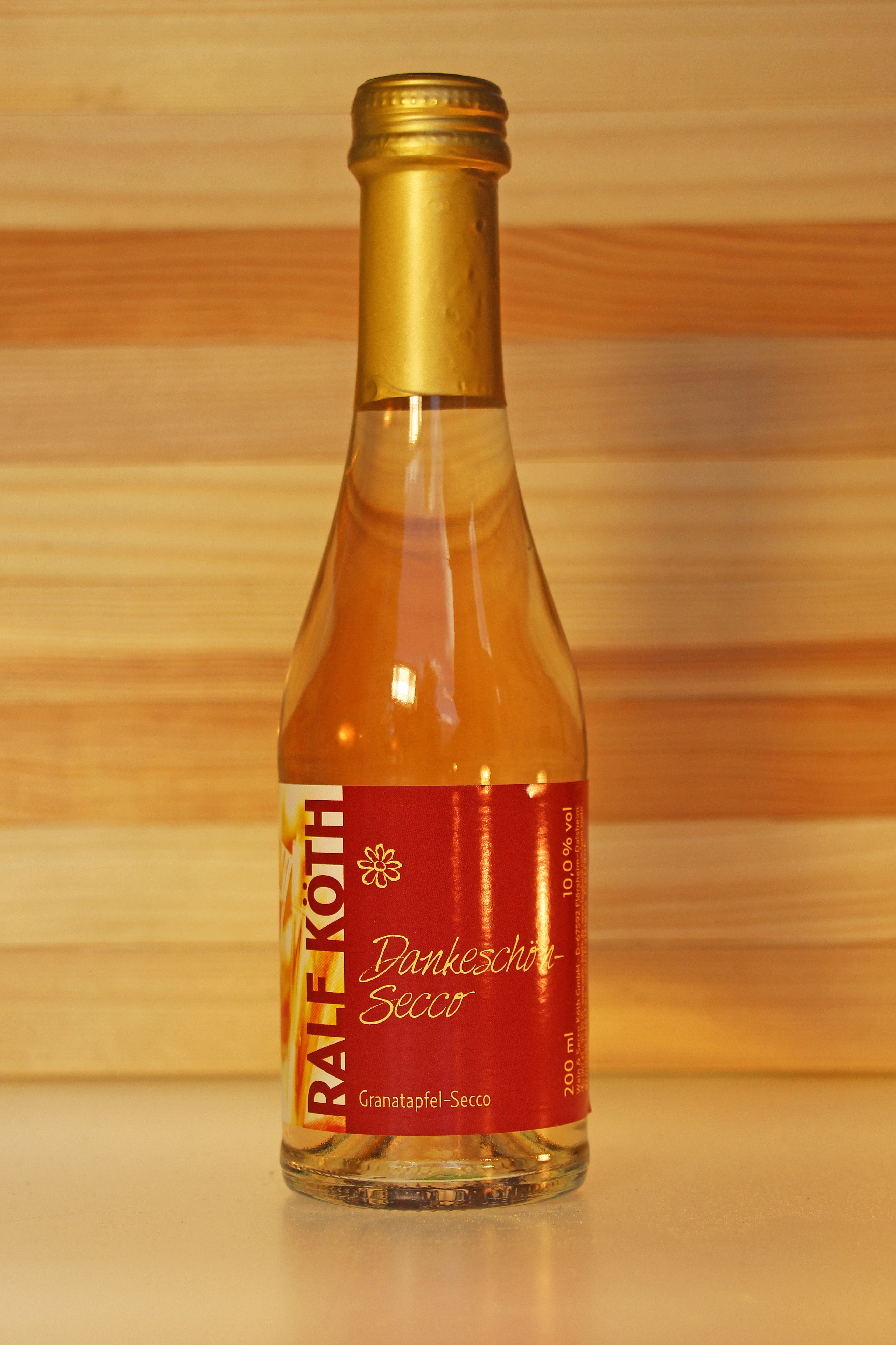 Palio Granatapfel-Secco "Dankeschön" 0,2l