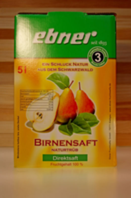 ebner Birnensaft naturtrüb
