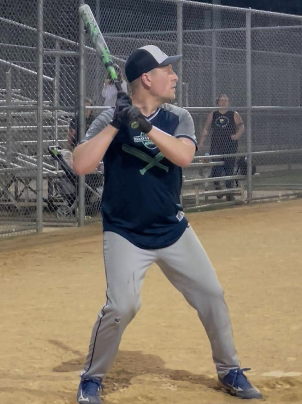 Jesse at softball