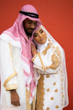 Cultural wedding in Bermuda