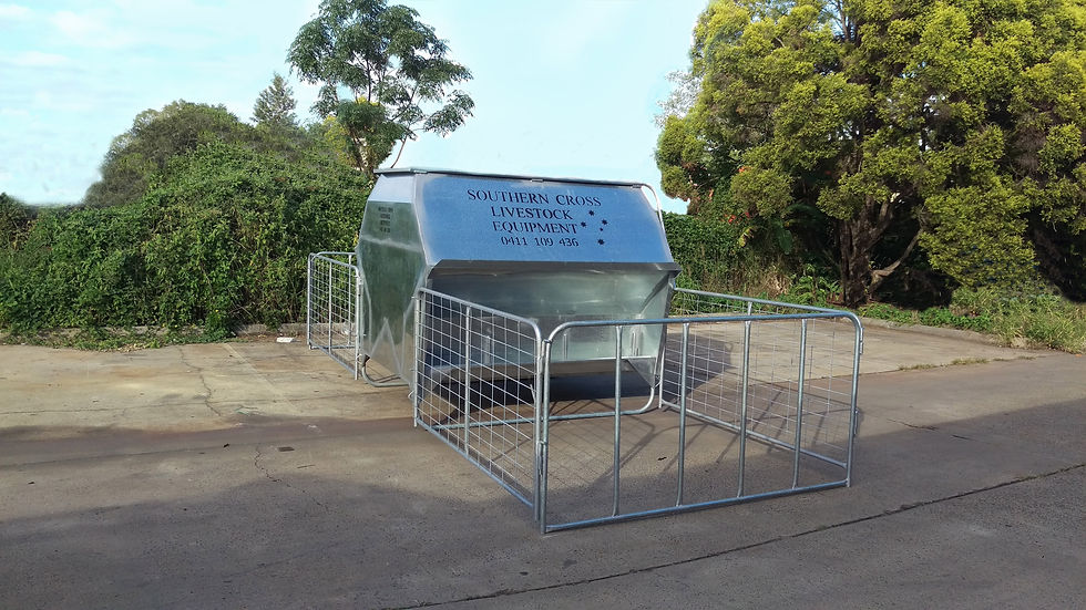 Creep Gate Small Grain Feeder