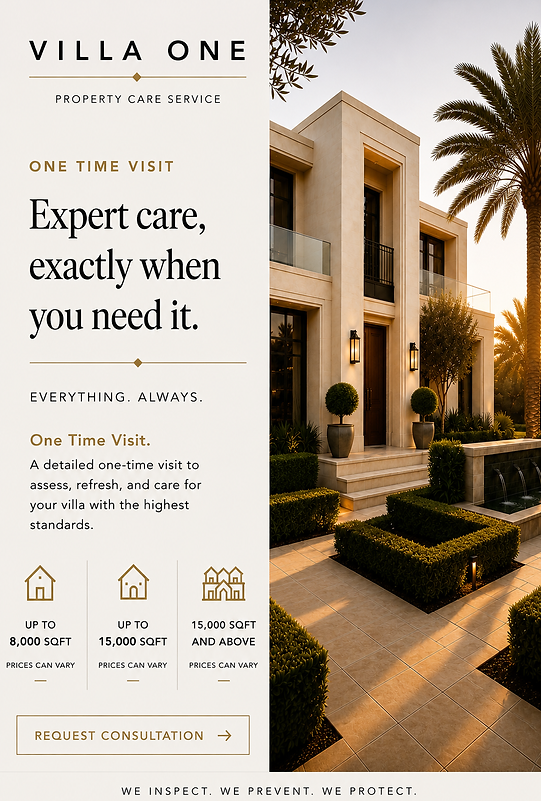 premium cleaning, luxury villa care, villa management, cleaning dubai
