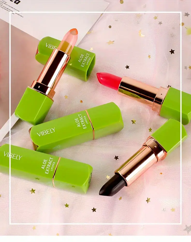 Aloe Vera Lipstick - Moisturizing Color Change Lip Gloss