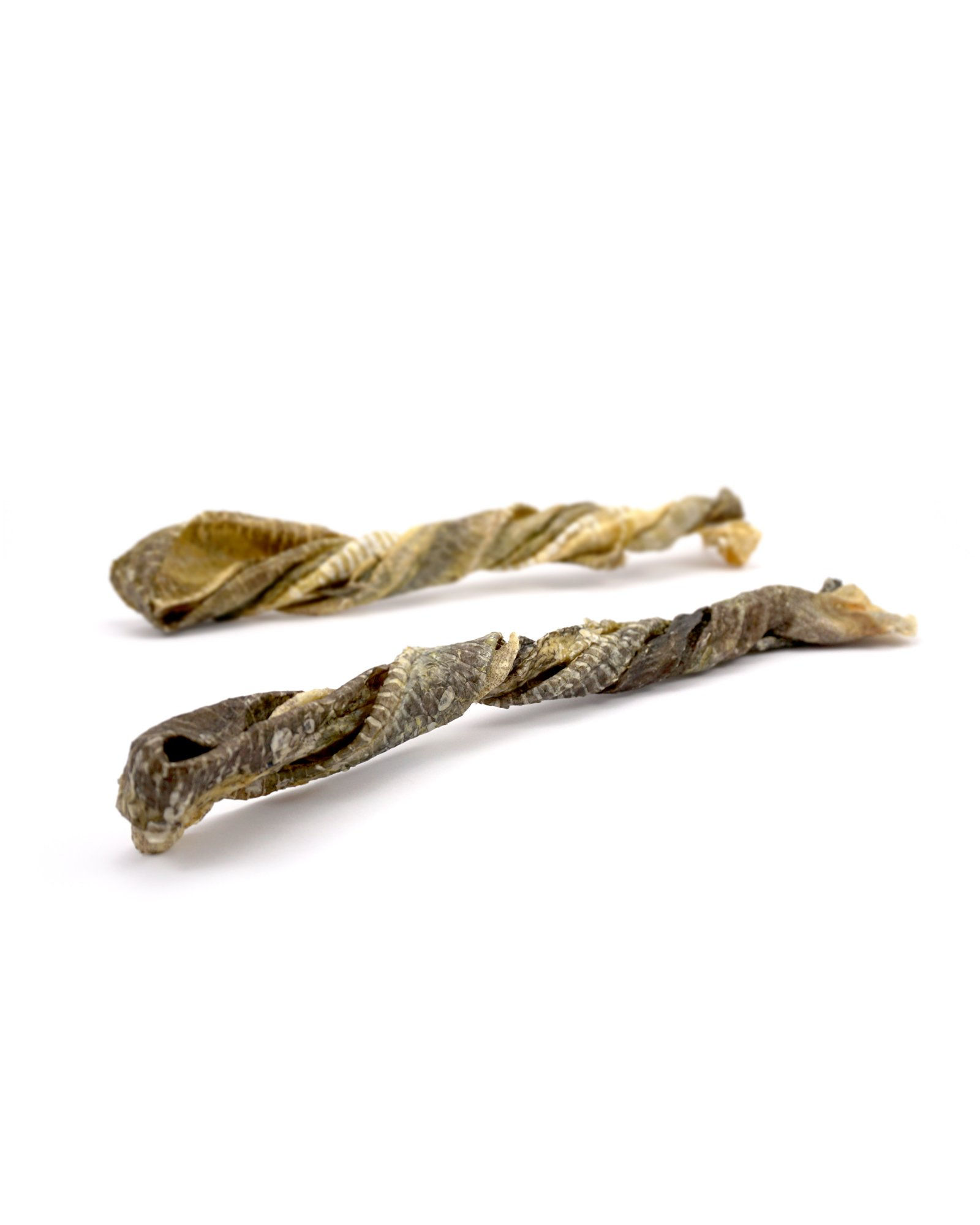 White Fish (Cod) Skin Twists - Skipper Pet Products