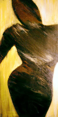 Woman Leaning 1