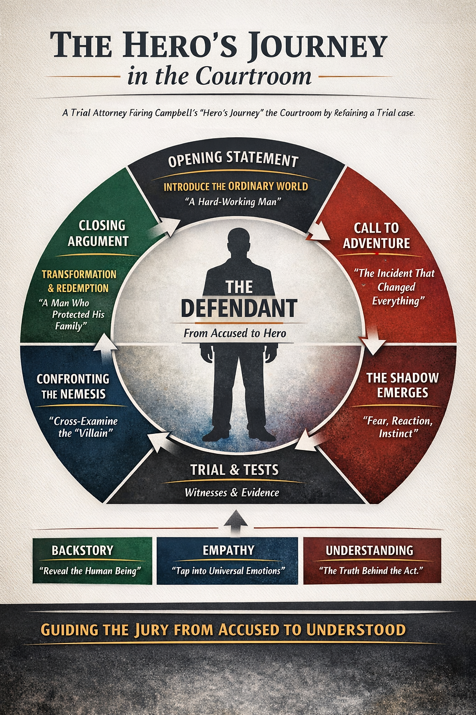 From Accused to Understood: Using the Hero’s Journey to Win the Story at Trial