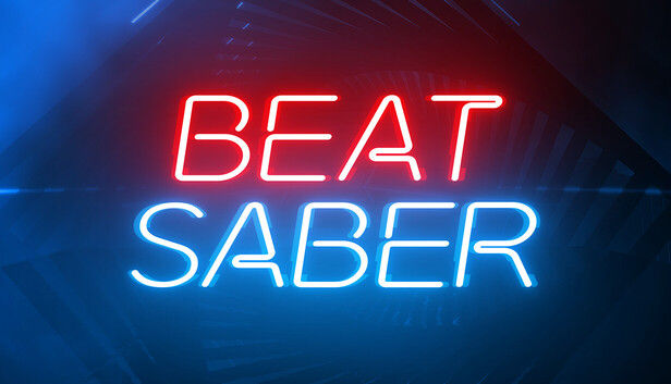 Beat Saber logo for Meta Quest sports and fitness games.