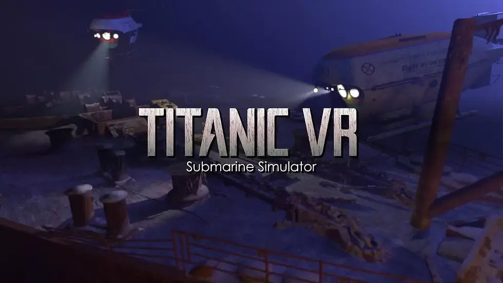 Titanic VR Submarine Simulator, one of the best Meta Quest games