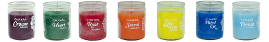 Chakra Candles - 3 Day Individual