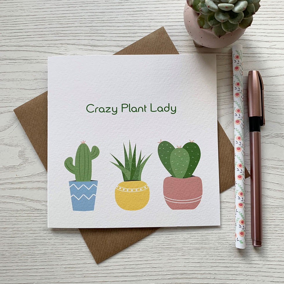 Crazy plant lady