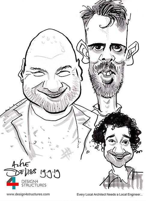 Corporate caricature in London