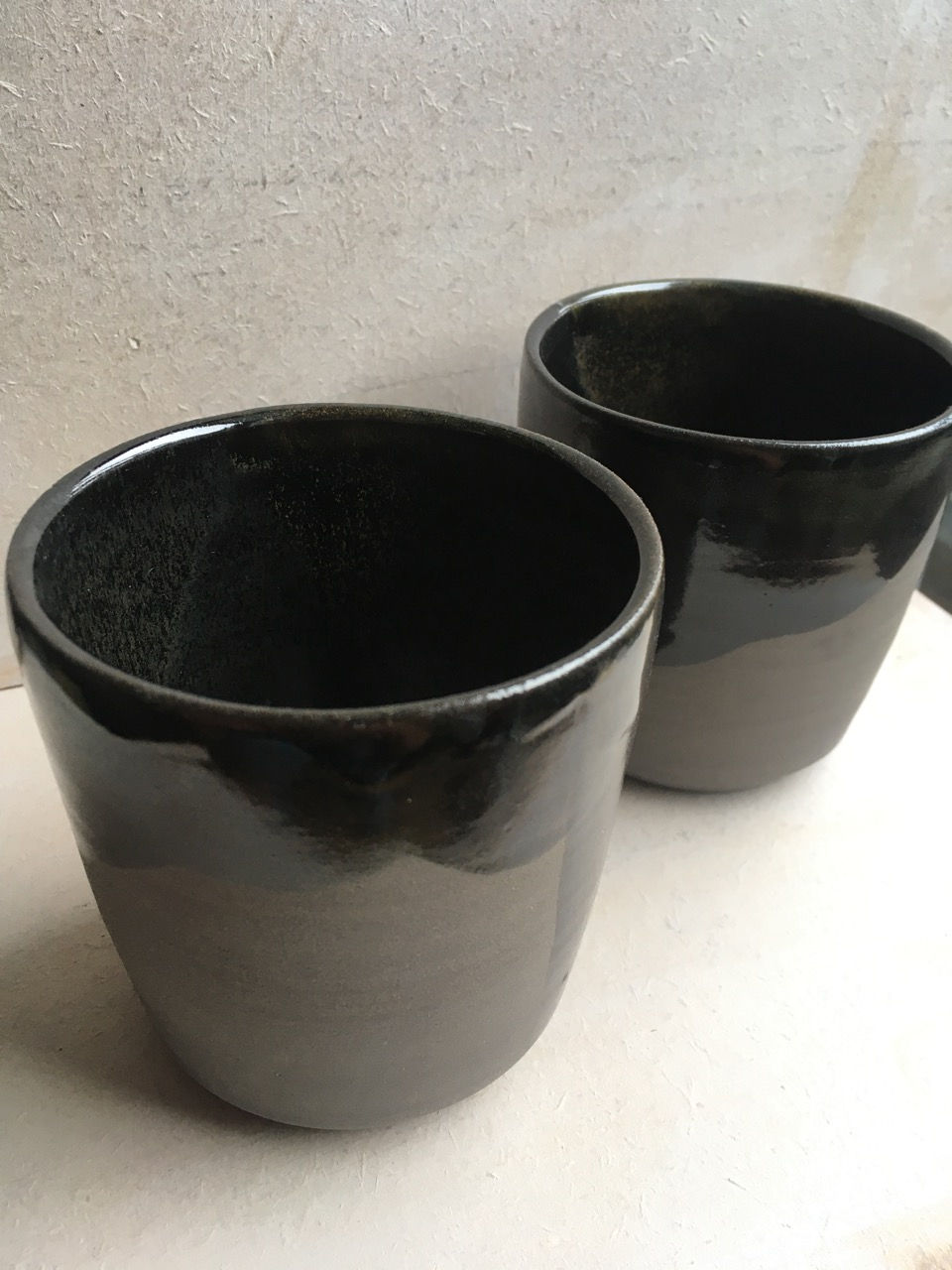 Thumbnail: Pair of Ebbed Tumblers