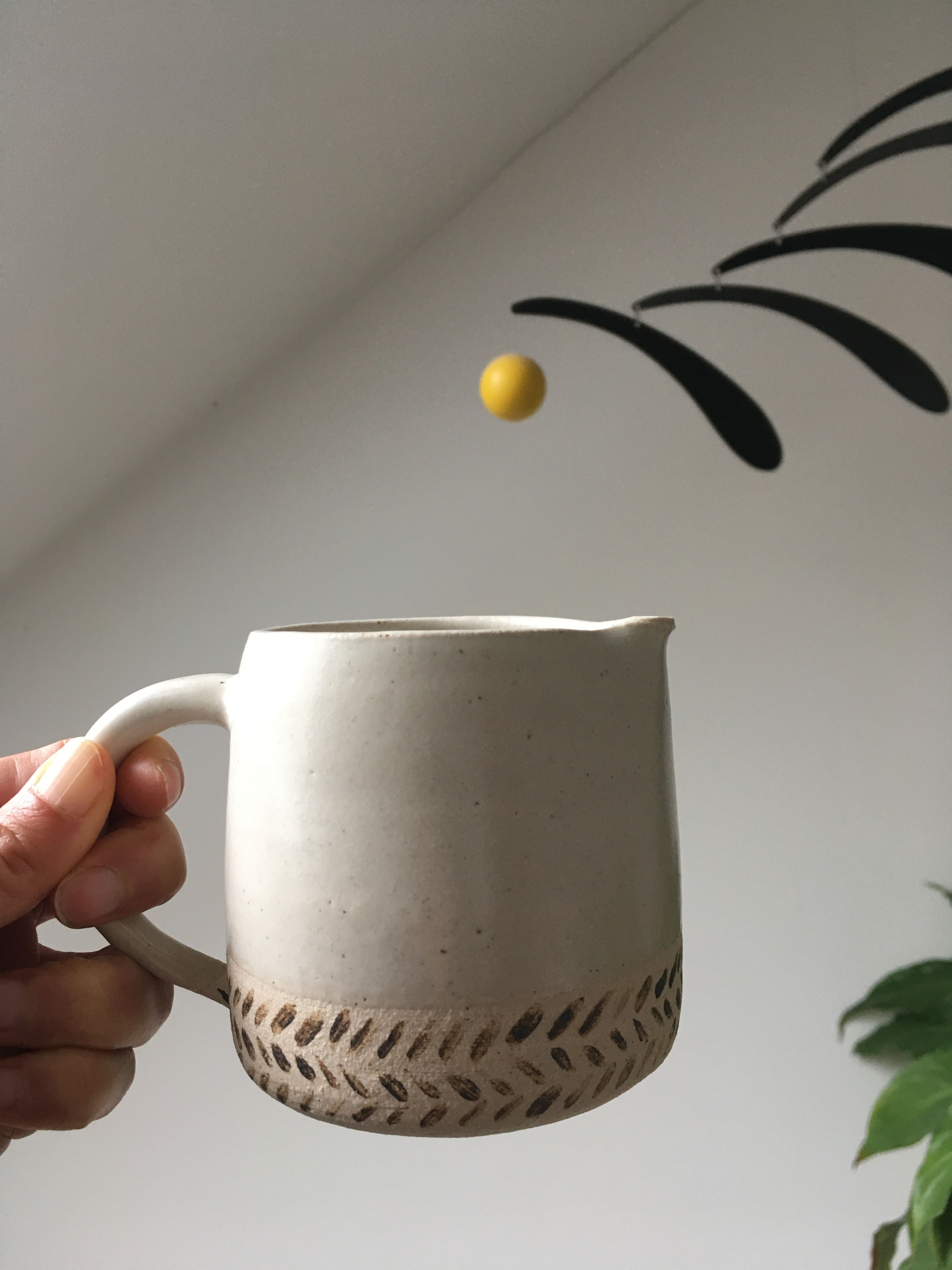 Herringbone Jug