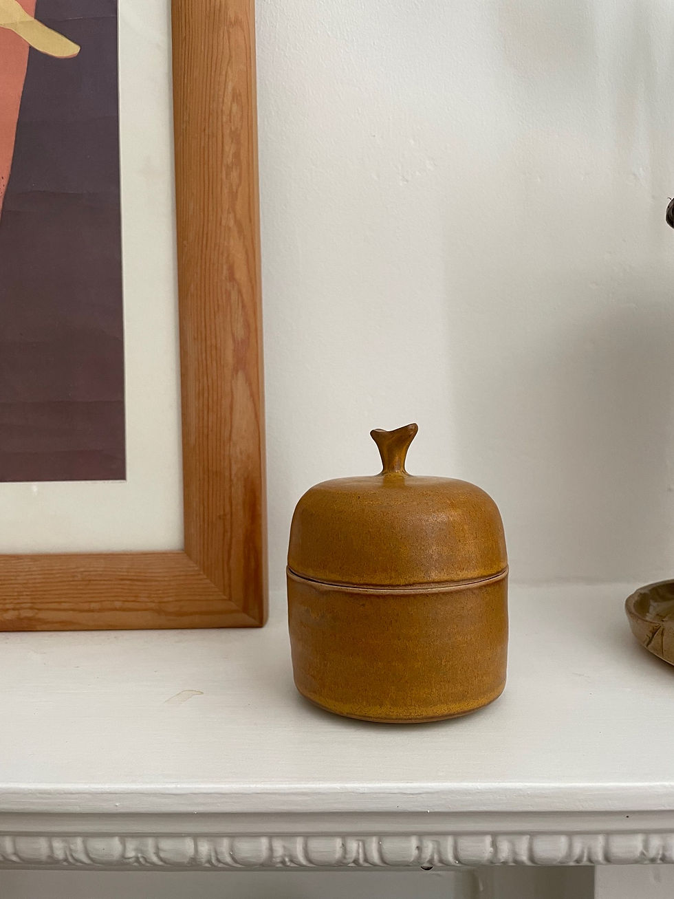 Thumbnail: Ochre Lidded Pot